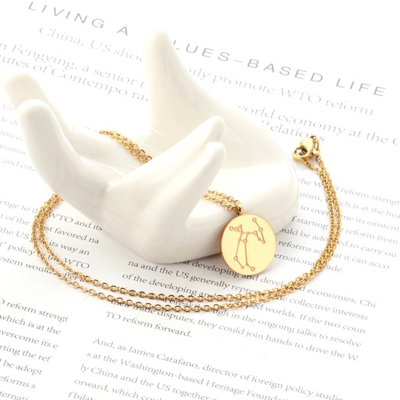 Jewelry - ✨SOLD OUT✨Sagittarius Constellation Engraved Necklace✨